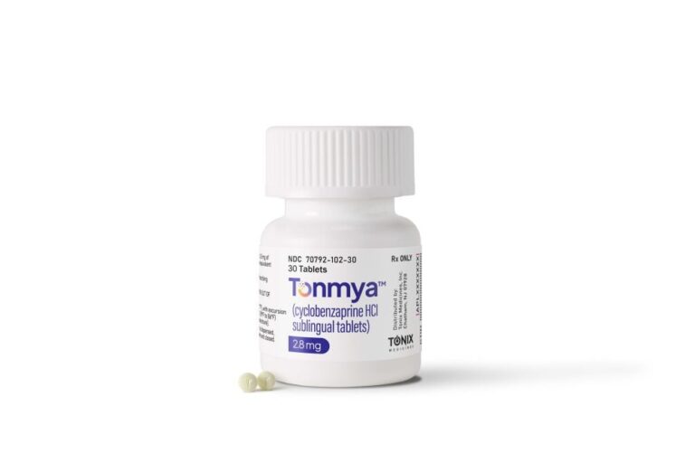 First new fibromyalgia drug in 15 years, Tonmya (cyclobenzaprine HCl) gains FDA approval and hits pharmacy shelves
